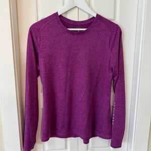 Skechers Los Angeles Long Sleeve Top – Heathered Plum Power | Medium